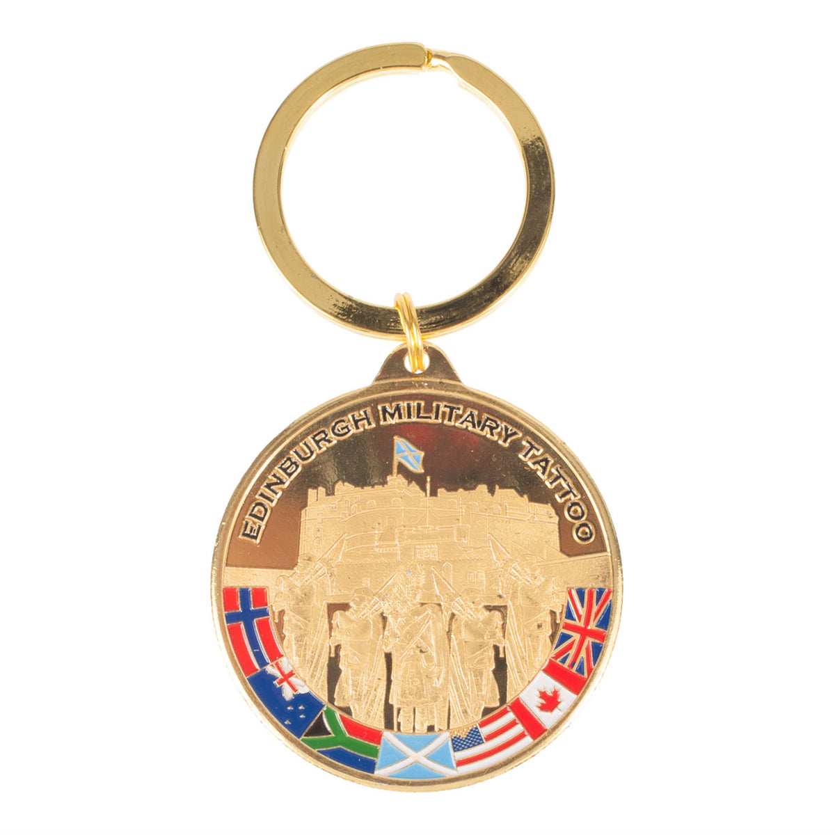 Scotland Souvenir Keyring Military Tattoo - Heritage Of Scotland - MILITARY TATTOO