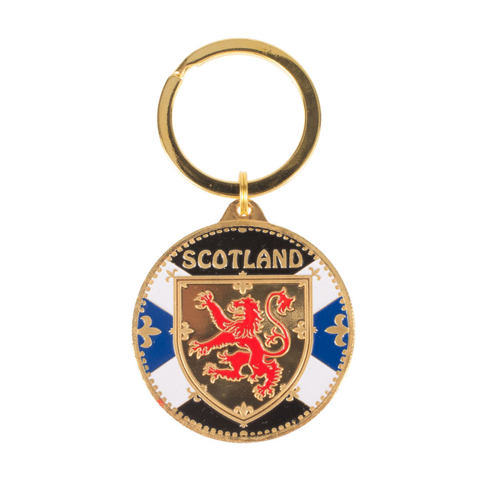 Scotland Souvenir Keyring St Giles Cathedral - Heritage Of Scotland - ST GILES CATHEDRAL
