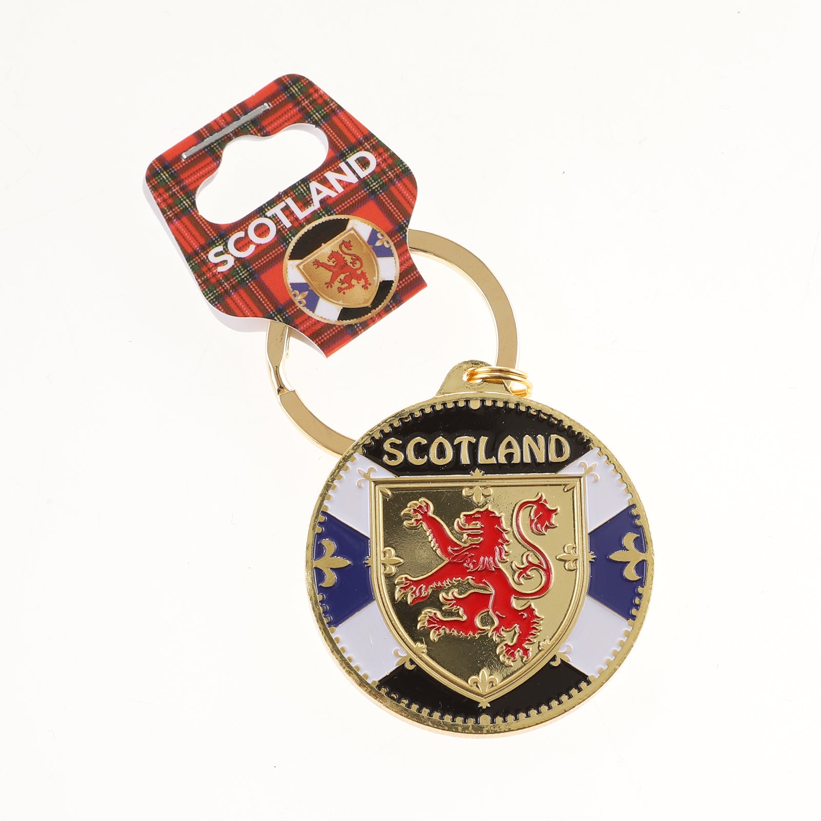 Scotland Souvenir Keyring The Thistle - Heritage Of Scotland - THE THISTLE