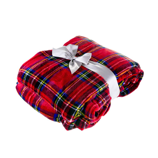 Scotland Tartan Print Blanket - Heritage Of Scotland - STEWART ROYAL