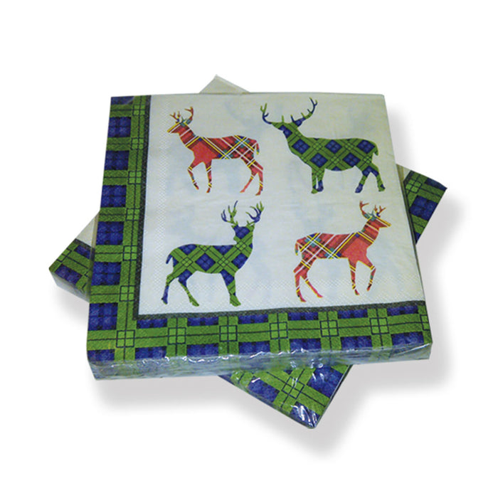Stag Napkins - Heritage Of Scotland - NA