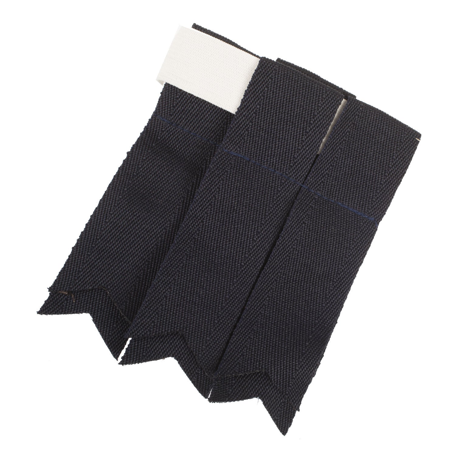 Standard Wool Plain Colour Flashes Navy - Heritage Of Scotland - Navy