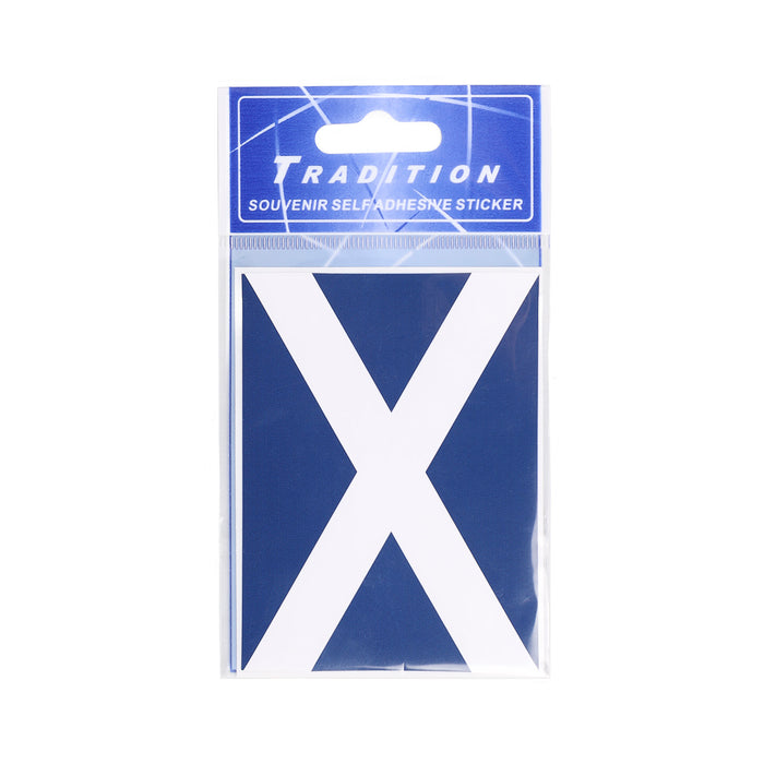 Sticker Saltire Rectangle - Heritage Of Scotland - N/A