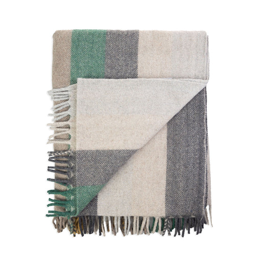 Stripe Herringbone Blanket Spice - Heritage Of Scotland - SPICE