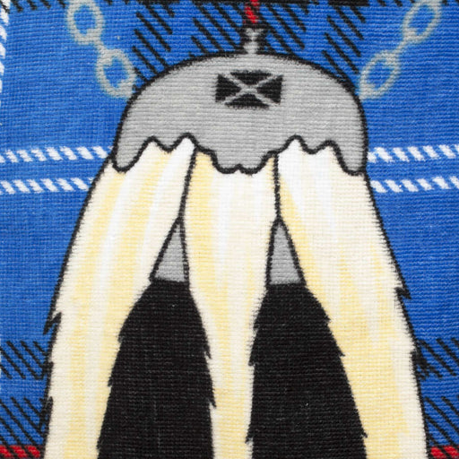 Tartan Kilt Towel - Heritage Of Scotland - BLUE