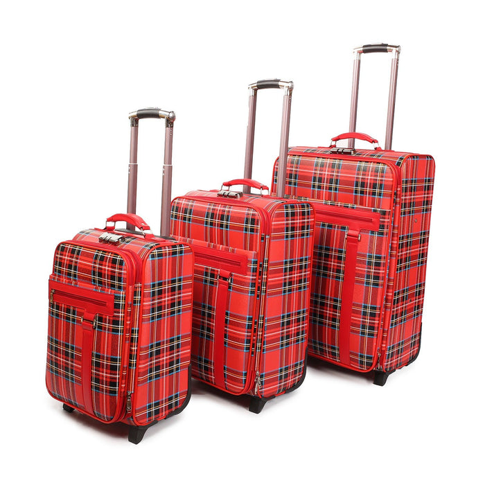 Tartan Luggage Bag - Heritage Of Scotland - STEWART ROYAL