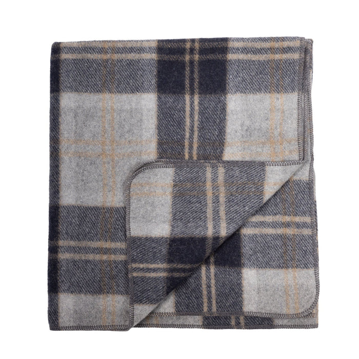 Tartan Pet Blanket Bannockbane Silver - Heritage Of Scotland - BANNOCKBANE SILVER