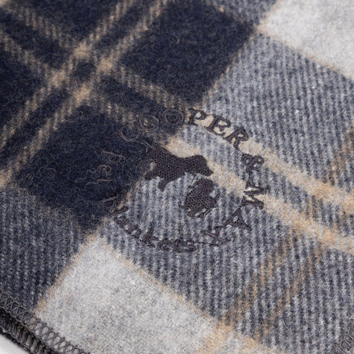 Tartan Pet Blanket Bannockbane Silver - Heritage Of Scotland - BANNOCKBANE SILVER