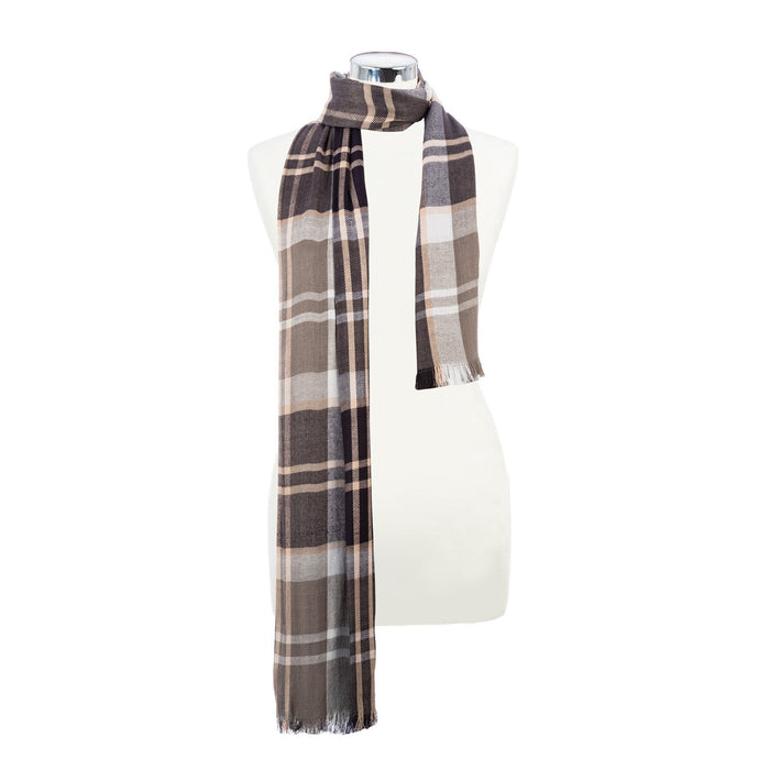 Tartan Stole Bannockbane Silver - Heritage Of Scotland - BANNOCKBANE SILVER