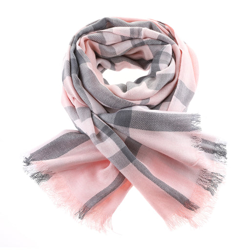 Tartan Stole Thomson Pale Pink - Heritage Of Scotland - THOMSON PALE PINK