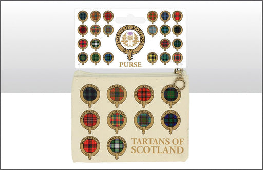 Tartans Of Scotland Zip Purse - Heritage Of Scotland - NA