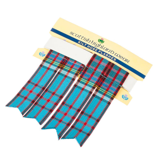 Traditional Polyviscose Tartan Flashes Anderson - Heritage Of Scotland - ANDERSON