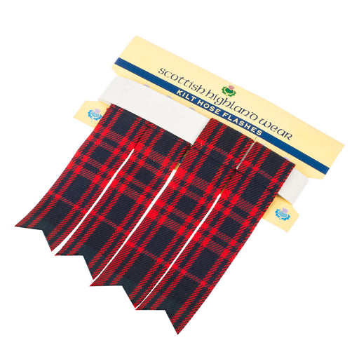 Traditional Polyviscose Tartan Flashes Macdonald - Heritage Of Scotland - MACDONALD