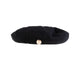 100% Cashmere Florence Beret Black - Heritage Of Scotland - BLACK