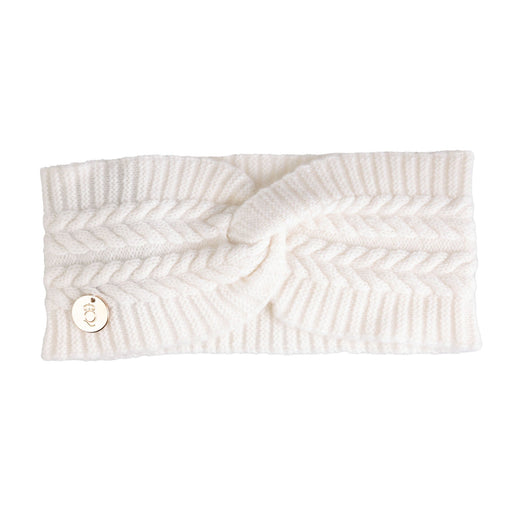 100% Cashmere Georgie Headband Cloud - Heritage Of Scotland - CLOUD