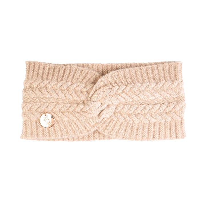 100% Cashmere Georgie Headband Hazel - Heritage Of Scotland - HAZEL