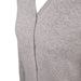 100% Cashmere Ladies V Neck Cardigan Oyster - Heritage Of Scotland - XS
