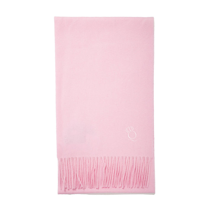 100% Lambswool Ladies Plain Scarf Cinderella Pink - Heritage Of Scotland - CINDERELLA PINK