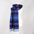 100% Lambswool Wide Scarf Soft Unisex Winter Wrap - Heritage Of Scotland - Heritage Of Scotland -