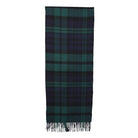 100% Lambswool Wide Scarf Soft Unisex Winter Wrap Heritage of Scotland - Black Watch Double Scale - Heritage Of Scotland -