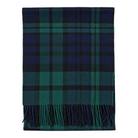 100% Lambswool Wide Scarf Soft Unisex Winter Wrap Heritage of Scotland - Black Watch Double Scale - Heritage Of Scotland -