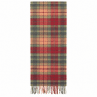 100% Lambswool Wide Scarf Soft Unisex Winter Wrap Heritage of Scotland - Buchanan Autumn - Heritage Of Scotland -