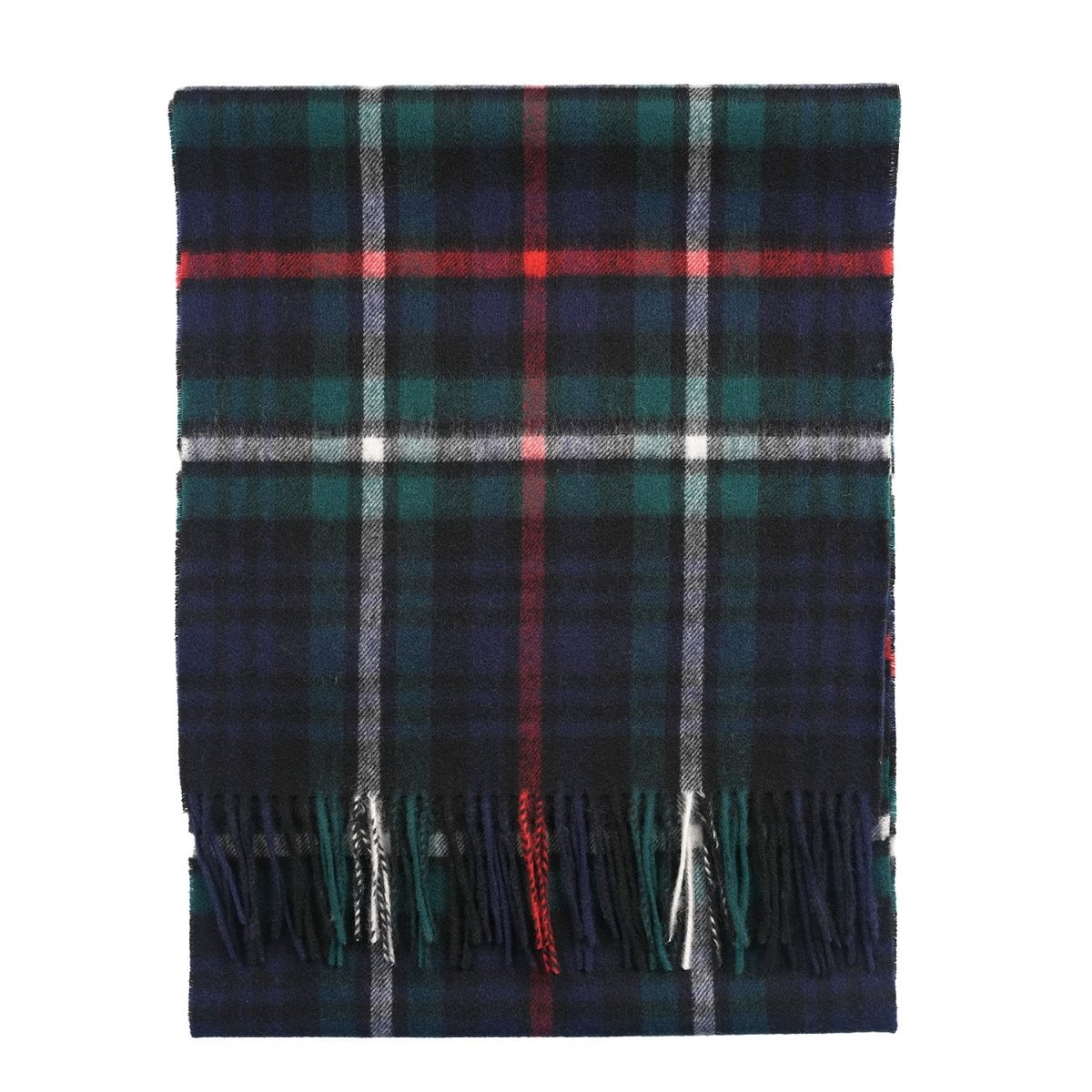 100% Lambswool Wide Scarf Soft Unisex Winter Wrap Heritage of Scotland - Mackenzie - Heritage Of Scotland -