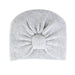 100% Luxury Cashmere Rib Turban Silver Clay - Heritage Of Scotland - SILVER CLAY