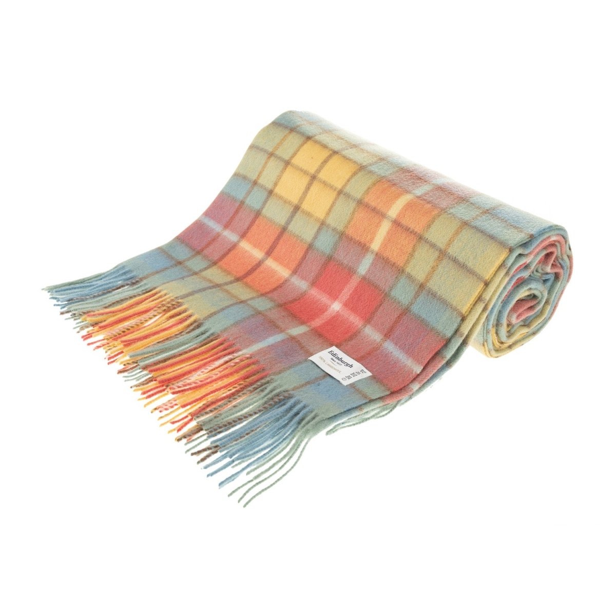 100% Pure Lambswool Blanket Throw – Luxury Soft Warm Wool Blanket - Home Décor - BUCHANAN ANCIENT - Heritage Of Scotland -