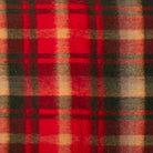 100% Pure Lambswool Blanket Throw – Luxury Soft Warm Wool Blanket - Home Décor - DARK MAPLE - Heritage Of Scotland -