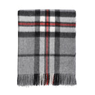 100% Pure Lambswool Blanket Throw – Luxury Soft Warm Wool Blanket - Home Décor - THOMSON GREY - Heritage Of Scotland -