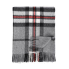 100% Pure Lambswool Blanket Throw – Luxury Soft Warm Wool Blanket - Home Décor - THOMSON GREY - Heritage Of Scotland -