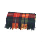 100% Pure Lambswool Tartan Blanket – Luxury Soft Warm Plaid Wool Throw - Home Décor - Buchanan Modern - Heritage Of Scotland -