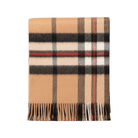 100% Pure Lambswool Tartan Blanket – Luxury Soft Warm Plaid Wool Throw - Home Décor - Exploded Thomson Camel - Heritage Of Scotland -
