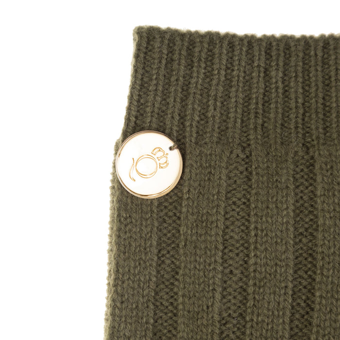 30% Cashmere Ava Glove Olive - Heritage Of Scotland - OLIVE