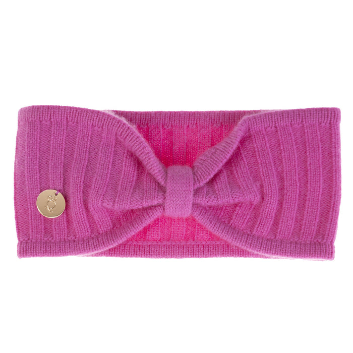 30% Cashmere Ava Headband Rose Bud - Heritage Of Scotland - ROSE BUD