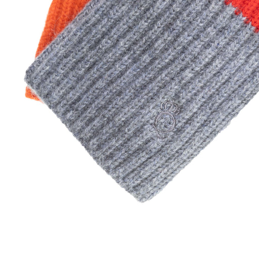 30% Cashmere Maisie Gloves Orange Mix - Heritage Of Scotland - ORANGE MIX