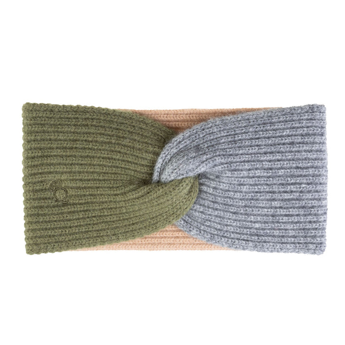 30% Cashmere Maisie Headband Green Mix - Heritage Of Scotland - GREEN MIX