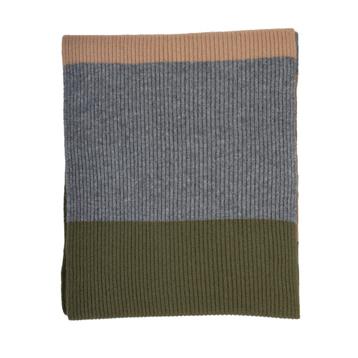 30% Cashmere Maisie Scarf Green Mix - Heritage Of Scotland - GREEN MIX