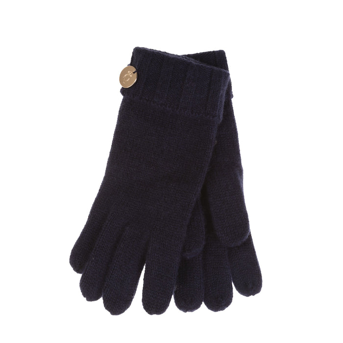 30% Cashmere Rebecca Glove Deep Sea - Heritage Of Scotland - DEEP SEA