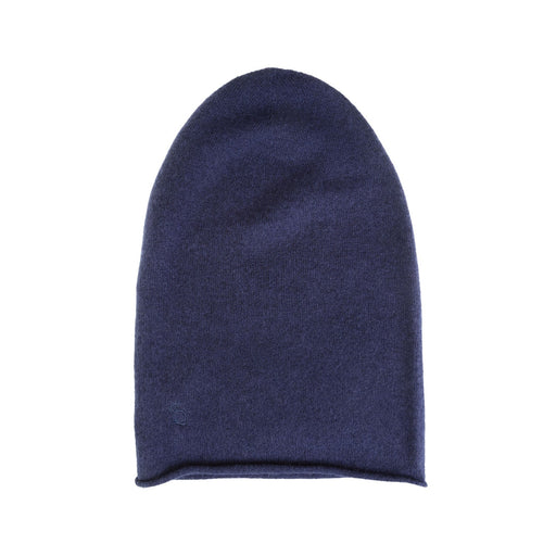 30% Cashmere Slouch Beanie Deep Sea - Heritage Of Scotland - DEEP SEA