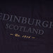 3D Embroidered Edin/Scot T - Shirt - Heritage Of Scotland - NAVY