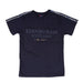 3D Embroidered Edin/Scot T - Shirt - Heritage Of Scotland - NAVY