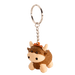 3D Rubber Keyring – Happy - ness or Highland Coo in Vibrant Colours - Heritage Of Scotland - Highland Coo