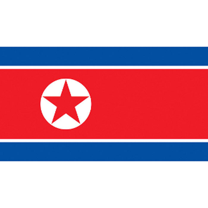 5' X 3' Flag Of North Korea - Heritage Of Scotland - NORTH KOREA