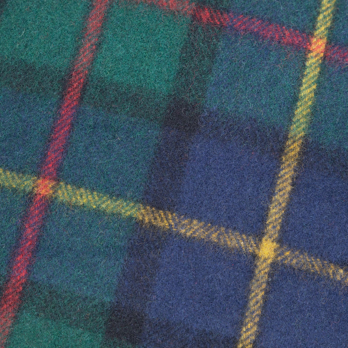 Highland Wool Blend Tartan Blanket Throw Macleod