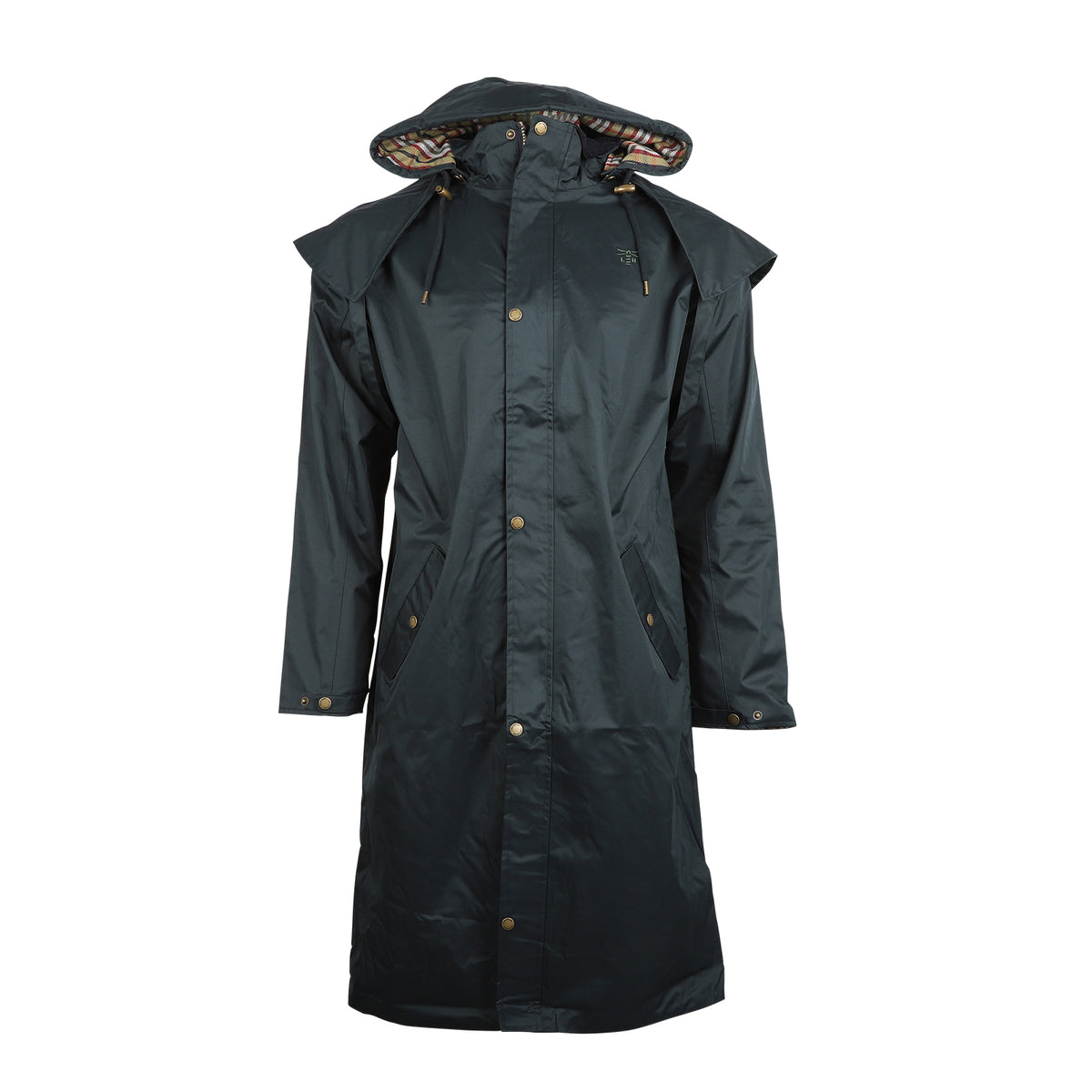 Lighthouse Stockman Long Waterproof Coat DEEP NIGHT | Heritage of Sco ...