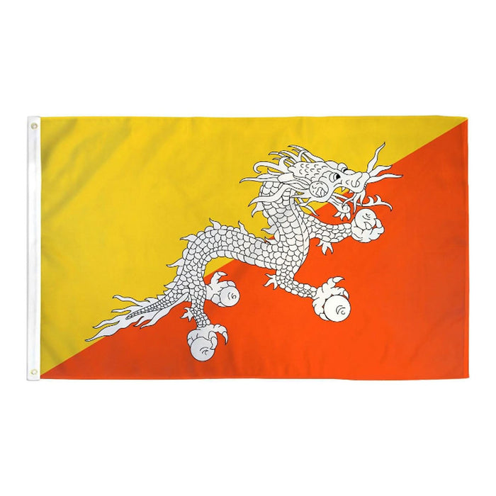 5X3 Flag Bhutan - Heritage Of Scotland - BHUTAN