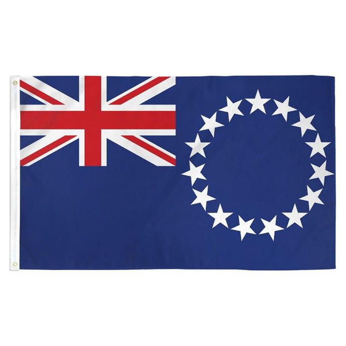 5X3 Flag Cook Islands - Heritage Of Scotland - COOK ISLANDS