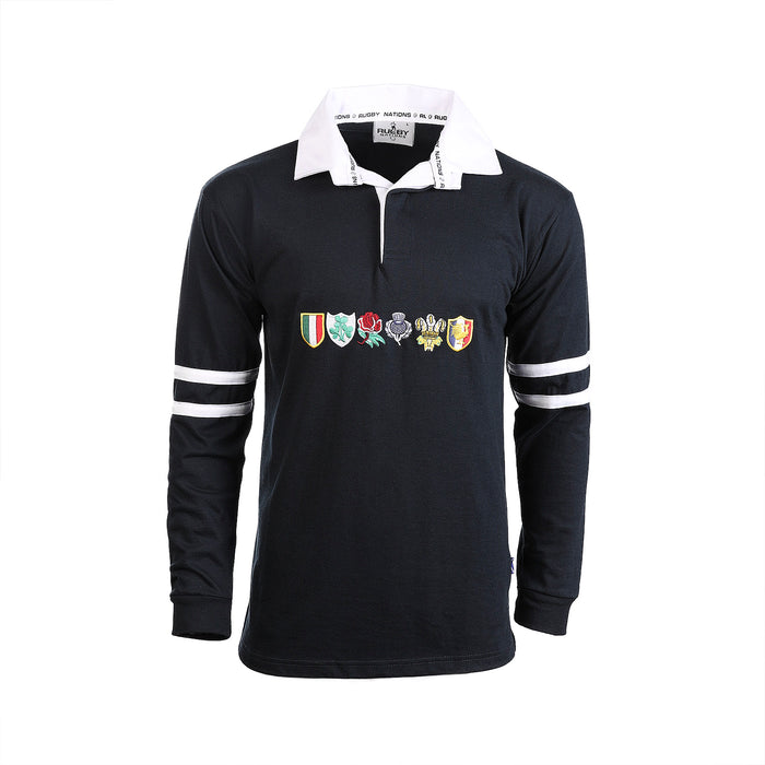 Gents Long Sleeve 6 Nations Rugby Shirt
